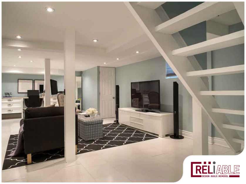 Schedule Service Icon Remodeling Ideas for Basements With Low Ceilings