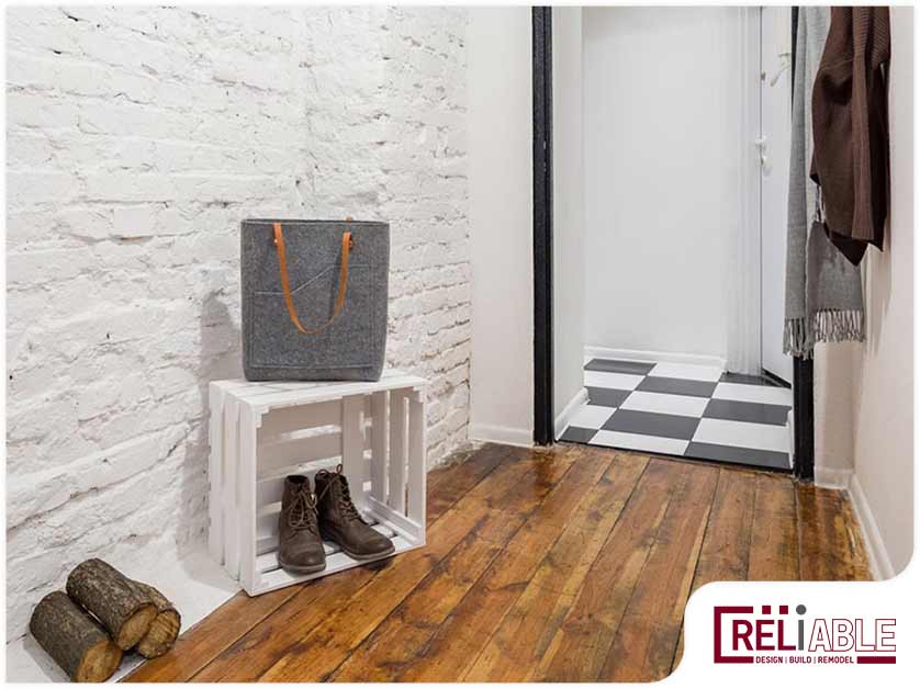 Painting Icon Great Flooring Material Options for Your Foyer or Mudroom