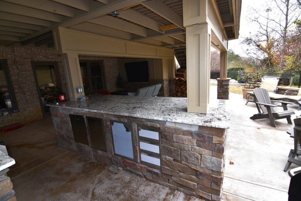 modern outdoor kitchen designs picture
