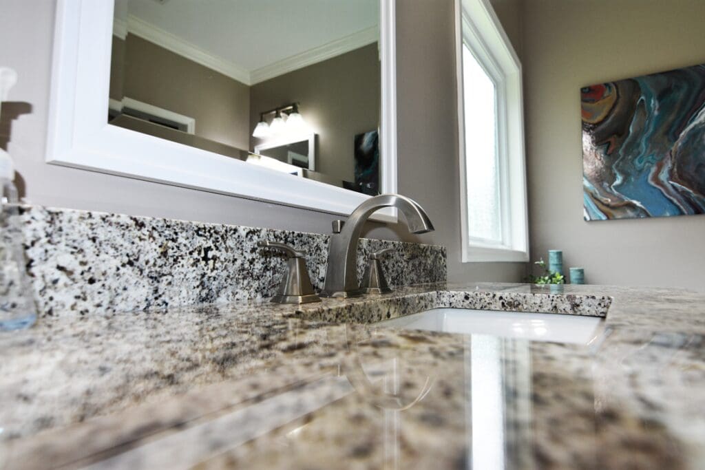 white granite countertops picture