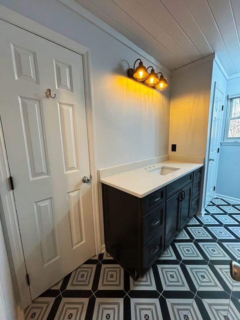 popular bathroom flooring options picture