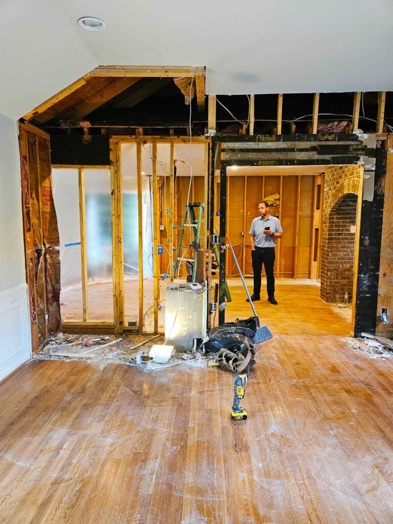 load bearing kitchen walls removal picture
