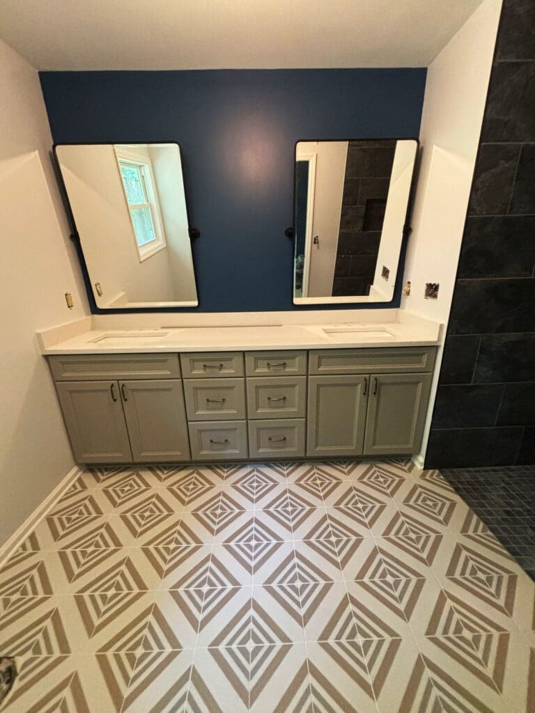 2025 bathroom colors picture