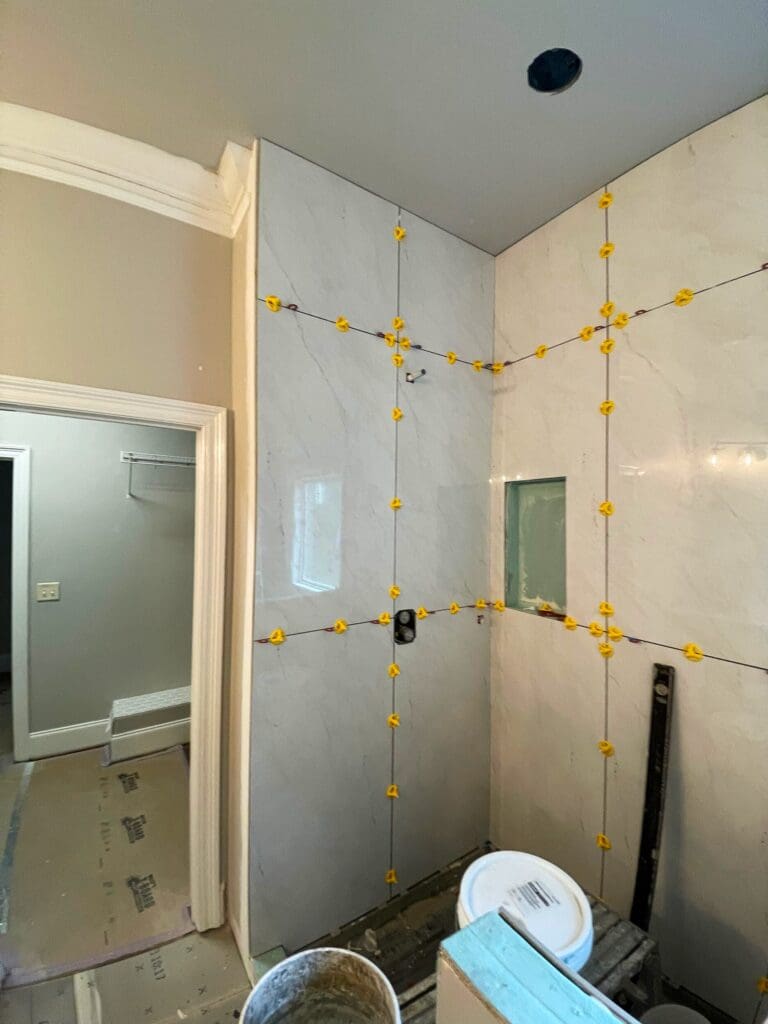 Barrett58 fiberglass shower remodel picture