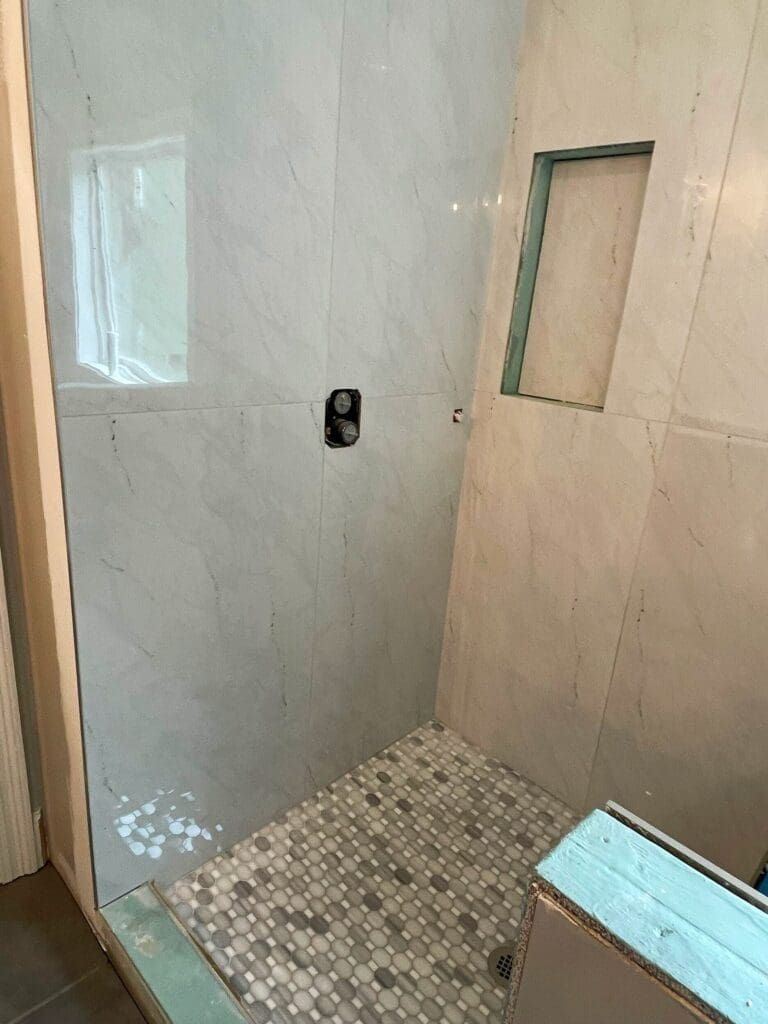 how to clean acrylic shower walls picture