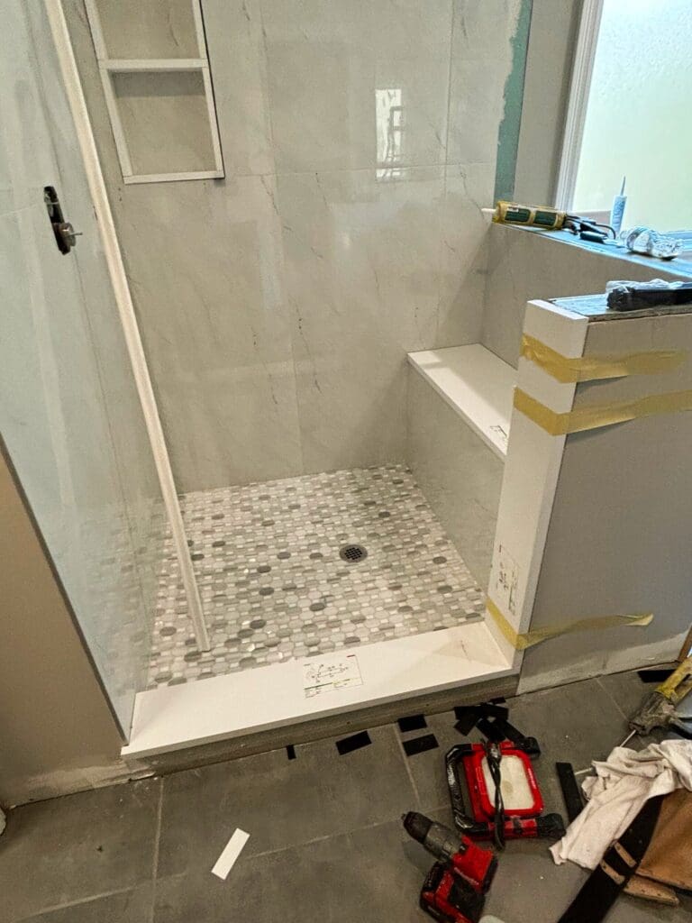 how to clean acrylic shower walls picture