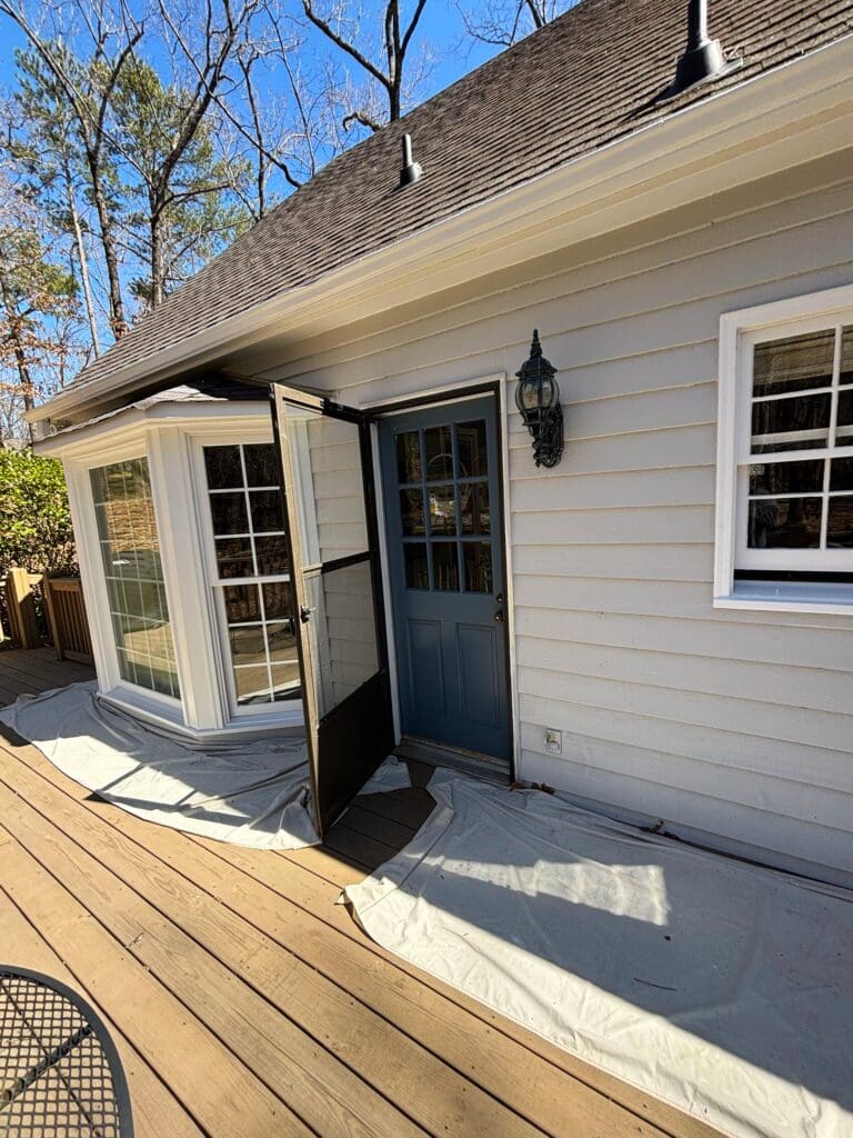Satcher55 adding onto an existing deck picture