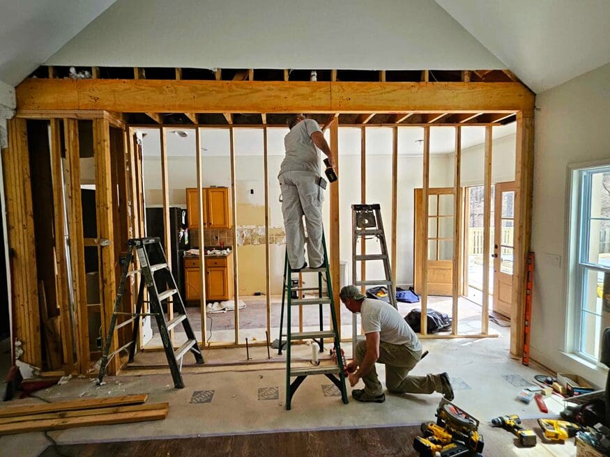 Bedsole16 removing an interior wall picture