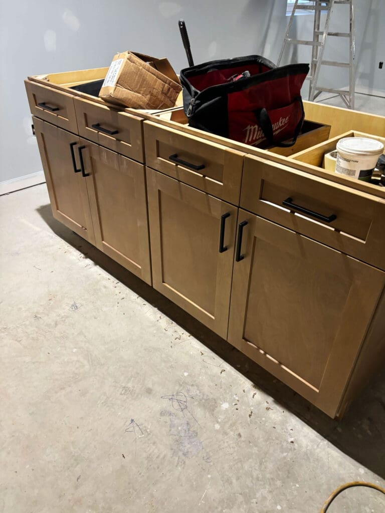 calera al basement renovation picture