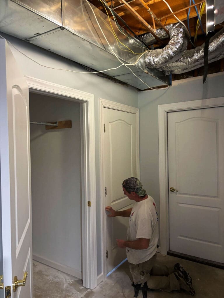 calera al basement renovation picture